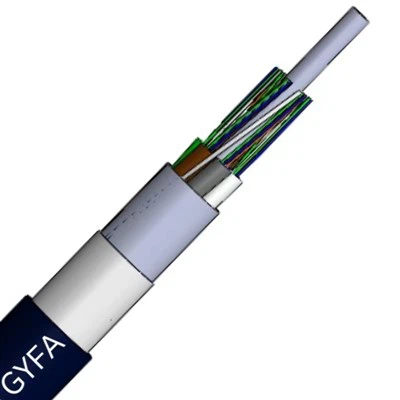 İletişim İçin Havadan Tamamen Kuru Metalik Olmayan Fiber Optik Kablo